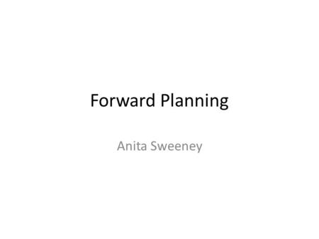 Forward Planning Anita Sweeney. Development Plans - Update County Development Plan – Variation No. 2 to designate the central area of Kildare Town as.