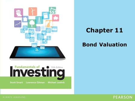 Chapter 11 Bond Valuation.