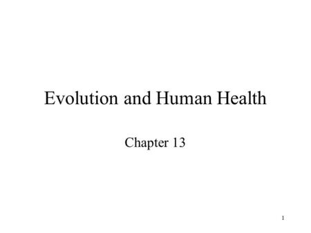 1 Evolution and Human Health Chapter 13. 2 Evolving Pathogens: Evasion of the host’s immune response Influenza A virus.