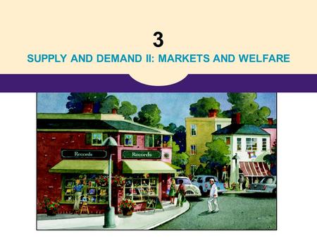 3 SUPPLY AND DEMAND II: MARKETS AND WELFARE. Copyright © 2004 South-Western 7 Consumers, Producers, and the Efficiency of Markets.
