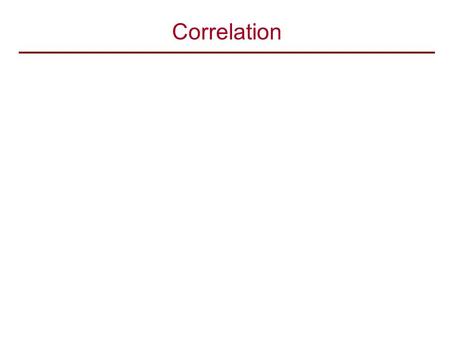 Correlation. Correlation refers to a relationship that exists between pairs of measures. Knowledge of the strength and direction of the relationship allows.