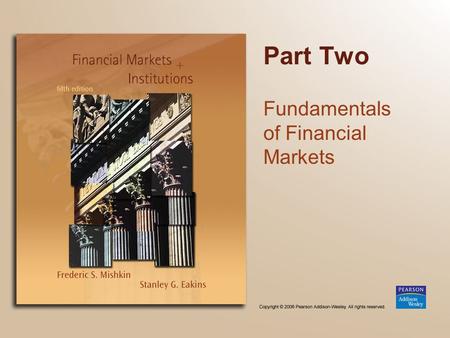 Part Two Fundamentals of Financial Markets. Chapter 3 What Do Interest Rates Mean and What is Their Role in Valuation?