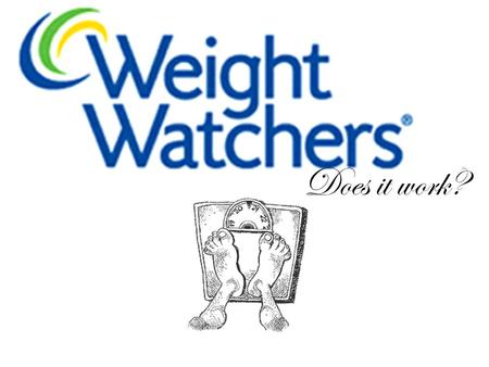 Does it work?. How does Weight Watchers work? Weight Watchers helps men and women to lose weight by getting them to become more aware of their calorie.