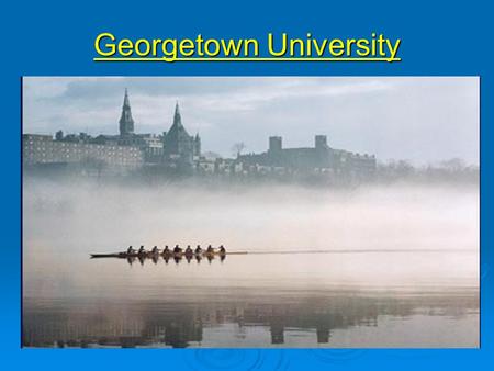 Georgetown University. The Law and Economics of Horizontal Mergers.