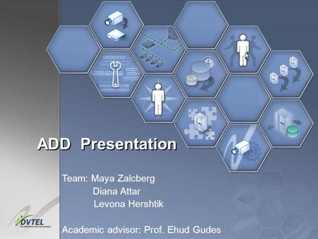 Team: Maya Zalcberg Diana Attar Levona Hershtik Academic advisor: Prof. Ehud Gudes ADD Presentation.