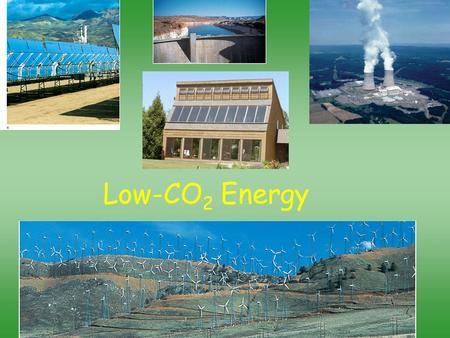 Low-CO 2 Energy.