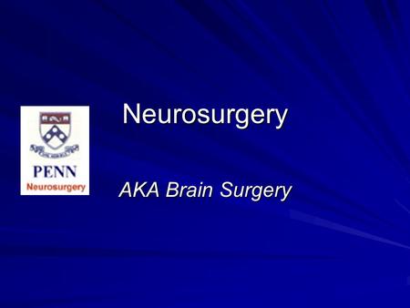 Neurosurgery AKA Brain Surgery. Brain Surgery Normal Brain.