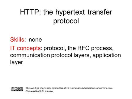 HTTP: the hypertext transfer protocol