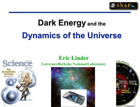 Dynamics of the Universe Lawrence Berkeley National Laboratory