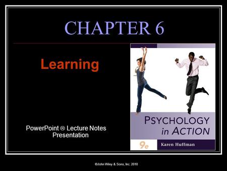 PowerPoint  Lecture Notes Presentation