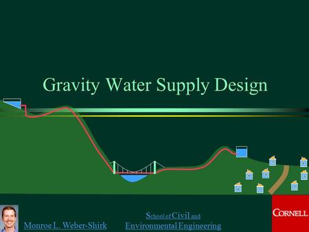 Gravity Water Supply Design