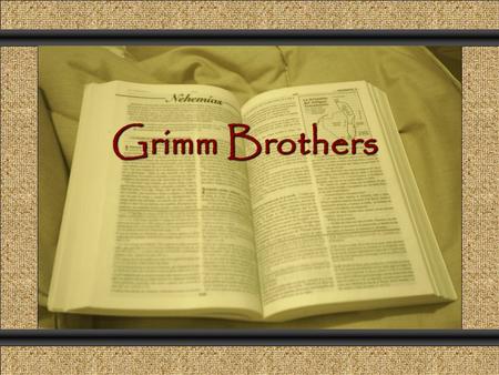 14/06/2015Dr. Montoneri1 Grimm Brothers Comunicación y Gerencia.