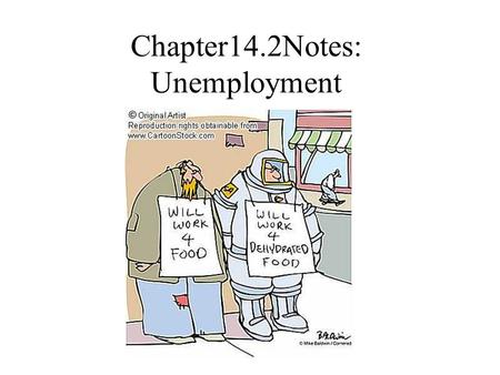 Chapter14.2Notes: Unemployment. I.Measuring unemployment A. To be considered unemployment, you must meet the following: 1. > 18 yrs. old 2. Available.