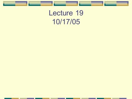 Lecture 19 10/17/05. Principal species CasePrincipal species pH < pK a1 H2AH2A pK a1 < pH < pK a2 HA - pH > pK a2 A-A-