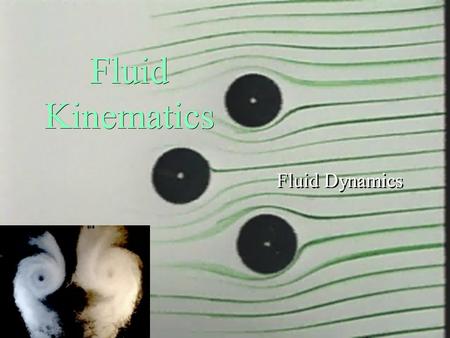 Fluid Kinematics Fluid Dynamics . Fluid Flow Concepts and Reynolds Transport Theorem ä Descriptions of: ä fluid motion ä fluid flows ä temporal and spatial.
