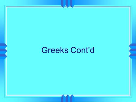 Greeks Cont’d. Hedging with Options  Greeks (Option Price Sensitivities)  delta, gamma (Stock Price)  theta (time to expiration)  vega (volatility)