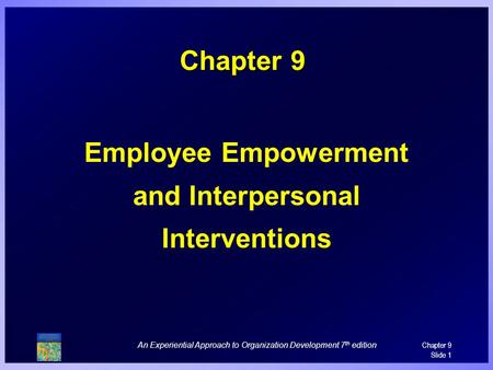 Employee Empowerment and Interpersonal Interventions