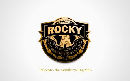 Peloton - the mobile cycling club Rocky Advertising.