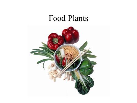 Food Plants.