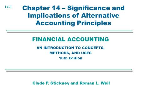 FINANCIAL ACCOUNTING AN INTRODUCTION TO CONCEPTS, METHODS, AND USES