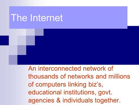 history of internet