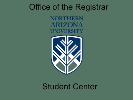 Office of the Registrar Student Center. The LOUIE Student Center is used for the following student processes: a. Enroll/Drop/Swap a class b. View Finances.