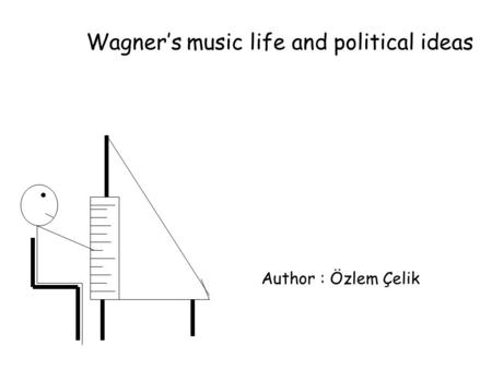 Author : Özlem Çelik Wagner’s music life and political ideas.