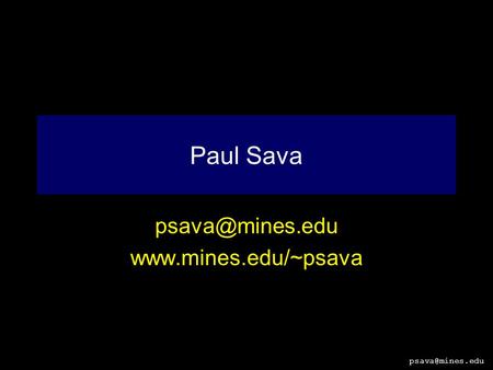 Paul Sava