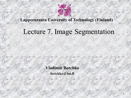 Lappeenranta University of Technology (Finland)