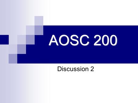 AOSC 200 Discussion 2. Project 1: Due dates Tasks Outline Draft Final version Presentation.