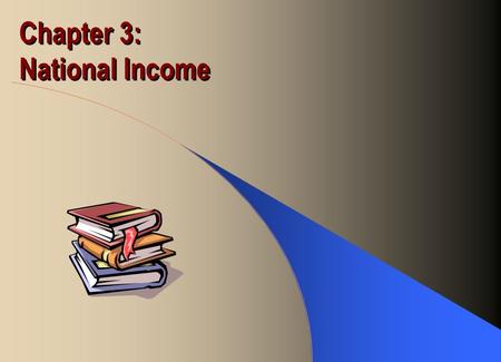 Chapter 3: National Income. Production Function Output of goods and services as a function of factor inputs Y = F(K, L) Y = product output K = capital.