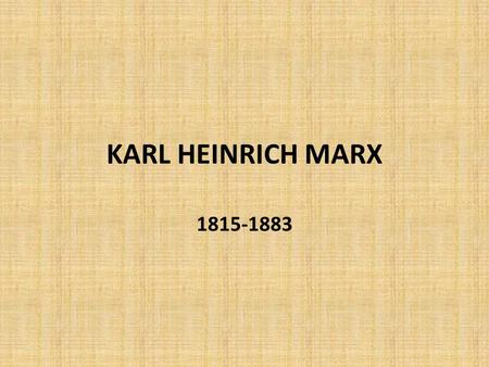 KARL HEINRICH MARX 1815-1883. Karl and Jenny Marx, 1866Marx in 1875 and 1882 Highgate Cemetery, London.