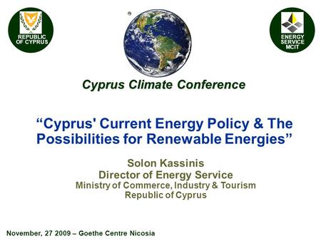 Cyprus Climate Conference