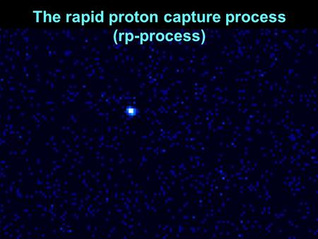 The rapid proton capture process (rp-process). Nova Cygni 1992 with HST Sites of the rp-process KS 1731-260 with Chandra E0102-73.3 composite Novae -wind.