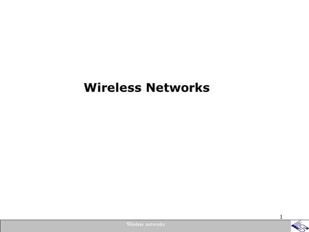 Wireless Networks In this paper we present a communication platform dedicated to support a vehicular communication model developed by the authors for the.