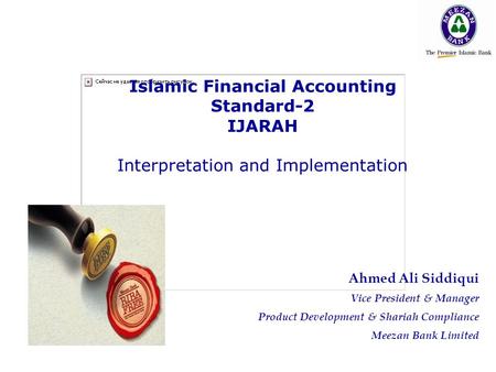 Islamic Financial Accounting Standard-2