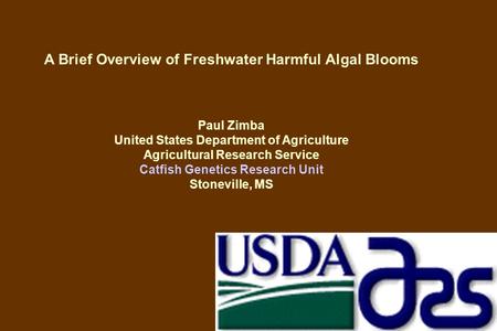 A Brief Overview of Freshwater Harmful Algal Blooms