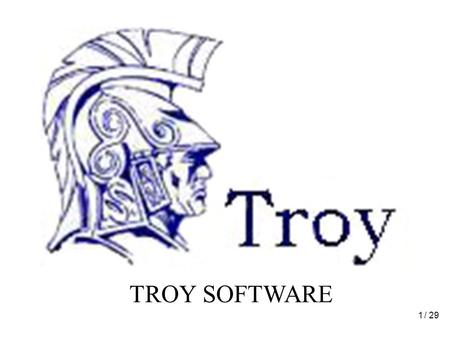 1 TROY SOFTWARE / 29. 2 WARDEN Card - Based Door Security System / 29.