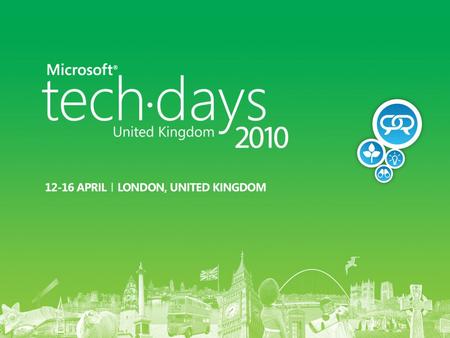 Text Microsoft to 60300 Or Tweet #uktechdays Questions?