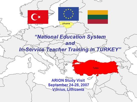 “National Education System In-Service Teacher Training in TURKEY”
