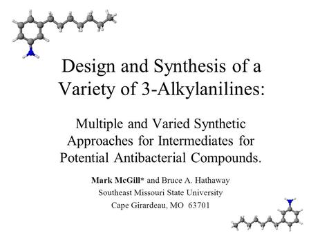 Design and Synthesis of a Variety of 3-Alkylanilines: