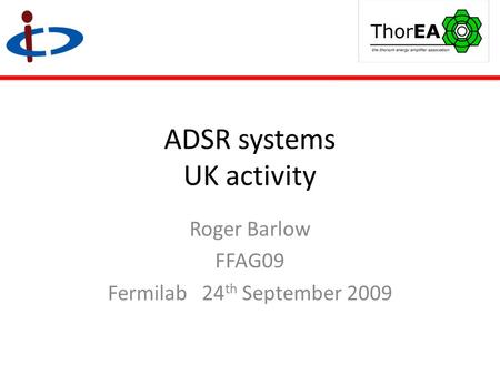 ADSR systems UK activity