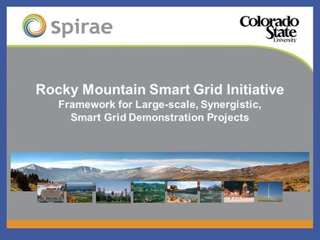 Rocky Mountain Smart Grid Initiative