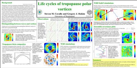 Background Tropopause theta composites Summary Development of TPVs is greatest in the Baffin Island vicinity in Canada, with development possibly having.