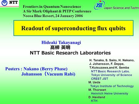 Readout of superconducting flux qubits