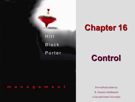 Chapter 16 Control.