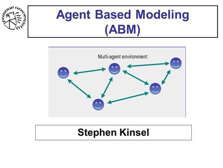 Agent Based Modeling (ABM)
