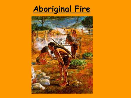 Aboriginal Fire. No human society has lacked fire Read quote from, Touched by Fire, Stephen J. Pyne (2001)