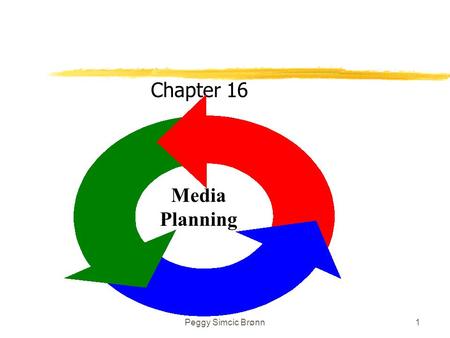 Chapter 16 Media Planning Peggy Simcic Brønn.