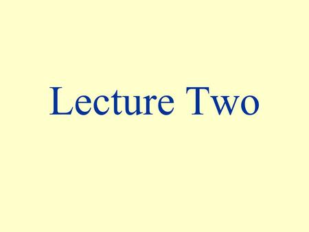 Lecture Two. Historical Background of Special Relativity.